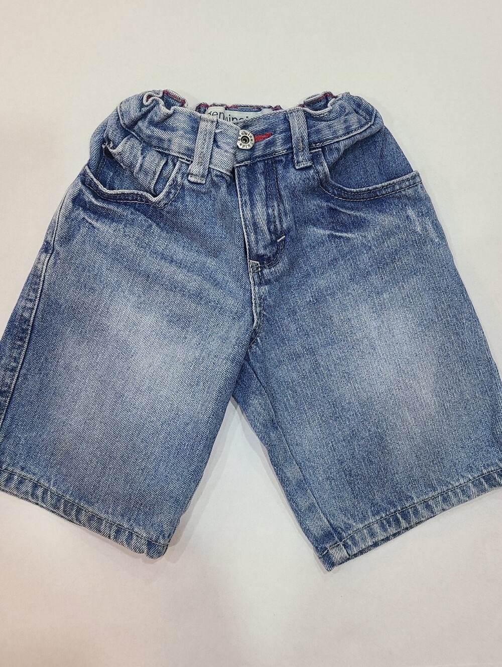 VTG Y2K Oshkosh Toddler Shorts Blocky Size 4T Genuine Kids 1990s Jean Shorts.
